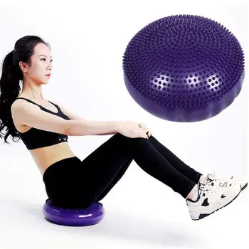 33cm Gonflabile Yoga Echilibru Disc de Fitness, Masaj Placa Pernei de Stabilitate Disc Clătina Pad Glezna Genunchi Bord Mat Mingea cu Pompa