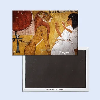 Egipt Suvenir Magneți de Frigider 20753 Turistice Magneți de Frigider 78*54mm;Pictura pe Perete