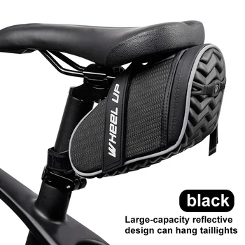 MTB Biciclete rutier coada sac Impermeabil de depozitare sac de Ciclism black perna scaunului sac de munte biciclete șa coada geanta Accesorii echitatie