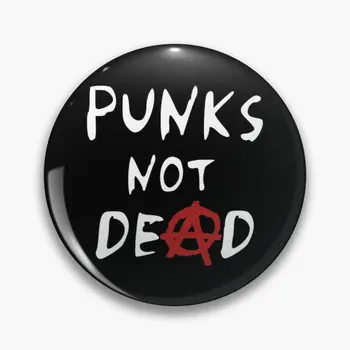Punk Nu Este Mort Moale Butonul Pin Bijuterii Brosa Pălărie Cadou Creativ De Metal Moda Guler Drăguț Haine Pin Rever Desen Animat Amuzant