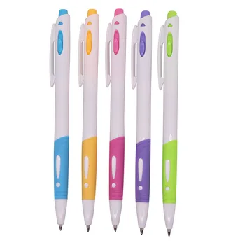 10 Buc Mix 0.7 mm Albastru Umple de Exclamare Pix Publicitate Pix Multicolor Pen Polul Student Papetărie Scris Stilou