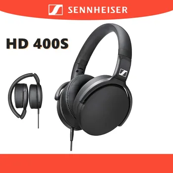 100% Original Sennheiser HD 400S HD400S în Jurul valorii de-Ureche Căști Izolare Fonică Muzica Stereo Pliabila Bas Profund Sennheiser Căști