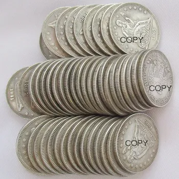 104PCS pe Lot AȘEZAT LIBERTATE TRIMESTRU de DOLARI (1840-1891) Date Diferite, cu Diferite Mintmarks Placat cu Argint Monede COPIE