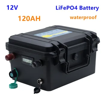 12V 120ah LIFePO4 Baterie rezistent la apa 12v lifepo4 12V 120ah bateria cu Litiu 12.8 v Litiu fosfat de fier