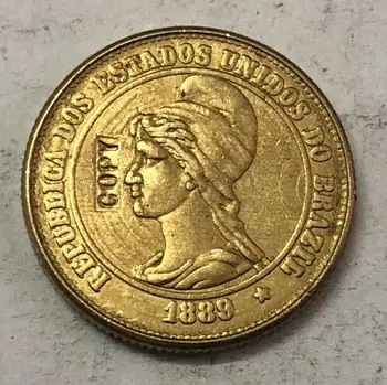 1889 Brazilia 10 000 Réis
