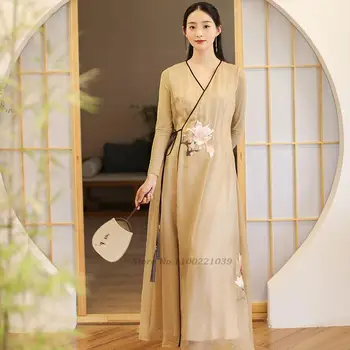 2022 hanfu de sex feminin îmbunătățit costum dans chinezesc purta doamna de basm cosplay haine orientale antice prinți hanfu rochie qipao