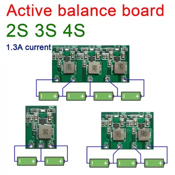 2S 3S 4S active balance board transferul de Energie de bord baterie cu Litiu 1.3 Un curent Li-ion, Lipo Lifepo4 BMS 3.2 3.7 V V 2 3 4 celule