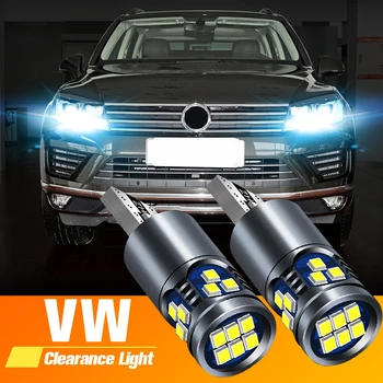 2x LED-ul creatininei Lumina Lampa W5W T10 Canbus Pentru VW Golf mk3 mk4 mk5 mk6 3 4 5 6 Passat B5 B5.5 B6 B7 B8 CC Polo 6r Touran Caddy 2