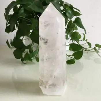 3000-3500g Naturale alb cristal de cuarț obelisc bagheta punct de vindecare