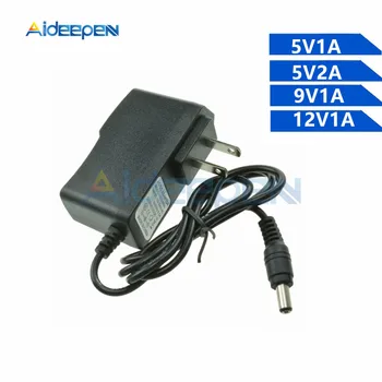 5 V 9V 12V Adaptor de Alimentare Încărcător de 1A 2A 5.5X2.1MM Adaptor de Alimentare Lungime Cablu 1M