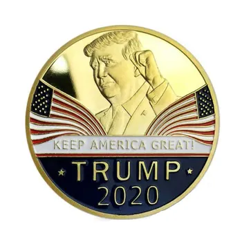 58 America, Președintele Donald Trump Monede Comemorative Cadou Medalioane statele UNITE ale americii Stil Colecție de Monede statele UNITE ale americii Președintele Insigna Decor Acasă