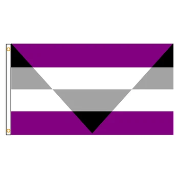 90x150cm Aegosexual Gay Pride Pavilion Autochorissexual Asexuată Pentru Decor