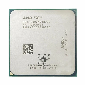 AMD FX-Series FX-8100 2.8 GHz Eight-Core Procesor FD8100WMW8KGU, Socket AM3+