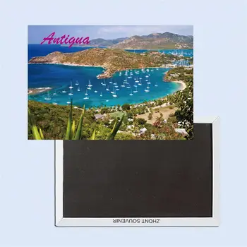 Antigua, Caraibe Suveniruri Turistice Rigid Greu Magic Magneți de frigider Magic Phots Magneți 26322