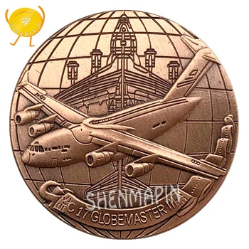 Boeing C-17 Globemaster III Monedă Comemorativă Global Overlord Strategice Avioane de Transport Tactic Onoare Monede de Colecție