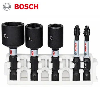 Bosch 2608522350 5 buc Șurubelniță Biți și Set Soclu Impact Control PZ/PH Biți 50mm Alege și faceți Clic pe Burghiu Electric Accesoriu