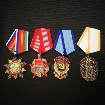 CCCP de Muncă Sovietice Steagul Roșu Medalie de Fosta Uniune Sovietică Medalie Militară rusă Insigna de Rever Ace 1991 Sovietice Revoluția din octombrie