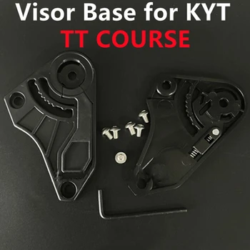 Capacete para Moto Viseira Bază pentru KYT TT CURS Visor mecanism de Blocare casco moto Accesorii