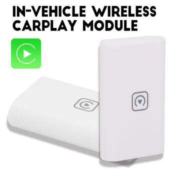 Carplay Cutie Wireless Bluetooth CarPlay Adaptor Pentru Android IOS Auto Navigator Auto Display Radio Hands Free Adaptor