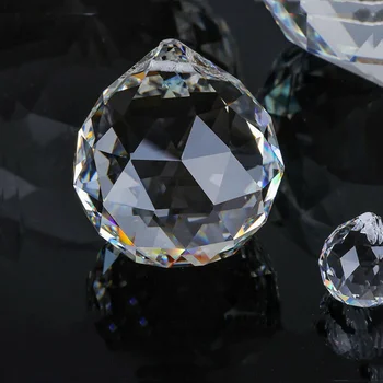 Cristal de Iluminat Mingea Feng Shui Lampa Mingea Prisma Curcubeului Sun Catcher Acasă Petrecerea de Nunta de Decorare Bola De Cristal 30mm
