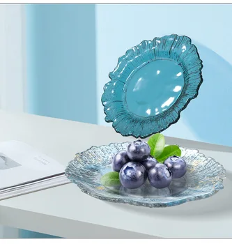 DIY Oglindă de Cristal de Silicon Mucegai Neregulate Platou cu Fructe Antena Tava Cupa Mat Turnare Matrite Decor Acasă Ambarcațiunile de Rășină de Artă Mucegai