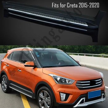 Dedicat pentru Hyundai Creta IX25 2015-2020 2 buc stanga dreapta de funcționare bord trepte laterale nerf bar pedala scari laterale