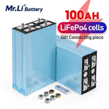 Domnul Li 3.2 V 100Ah LiFePO4 baterie Litiu fosfat de fier celule 12V 24V 48V 100Ah baterii solare EV RV pack UE NE TAX FREE