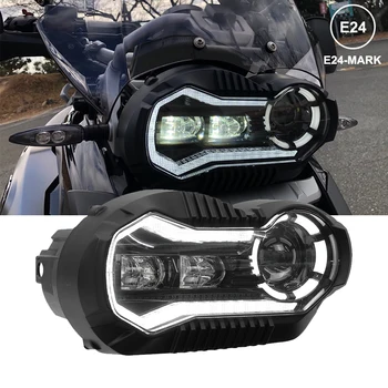 E24 E-mark Aprobat Proiector cu LED-uri Faruri de Asamblare,DRL Hi-Lo Fascicul Pentru BMW R1200GS Adventure r1200GS 2004-2012 LED Far