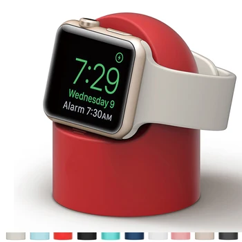 Incarcator stand Pentru Apple Watch seria 7 6 5 4 3 2 SE iWatch trupa 42mm 38mm 44mm 40mm Silicon suport pentru apple watch accesorii