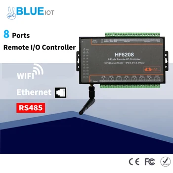 Industriale 8 DI 8 8 8 Porturi I/O la Distanță Controler WIFI, Ethernet, RS485 Releu de la Distanță Ethernet Controler de la Distanță Modbus