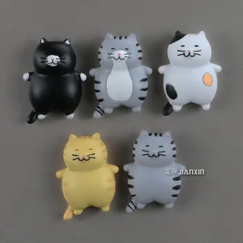 Japonia Meng Pisică Grasă Magnet De Frigider Creator De Desene Animate De Animale Magnetice, Autocolant Decorativ Autocolant Decorativ