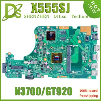 KEFU X555SJ CPU N3700U GT920M placa de baza Pentru Asus X555S X555SJ X555 A555 A555S Laptop Placa de baza Testat de Lucru transport gratuit