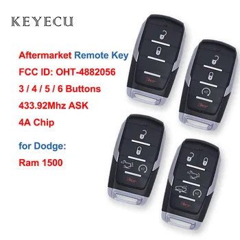 Keyecu Aftermarket Smart Remote Telecomanda 433.92 MHz CERE PCF7939M / HITAG AES / 4A Chip pentru Dodge Ram 1500 2019 2020 OHT-4882056