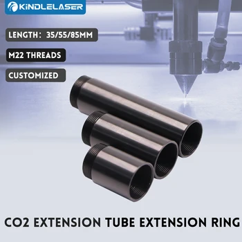 Kindlelaser CO2 Tub prelungitor Extension Ring Costum capul Laser O. D. 24mm Obiectiv Tub Laser CO2 de Tăiere și gravare Mașină