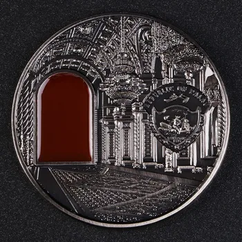 Kremlinul Antic Colorate Medalie de Meserii Palau 2012 Minerale Arta premiat Monede Comemorative