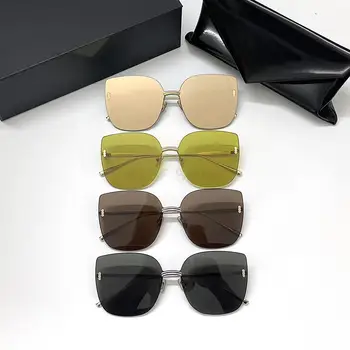 MODM a Crescut de Aur ochelari de Soare Femei Bărbați GM Nuante Brand de Lux Blând Oglindă Designer de Ochelari de Soare de sex Feminin Cadru Metalic ochelari de Soare