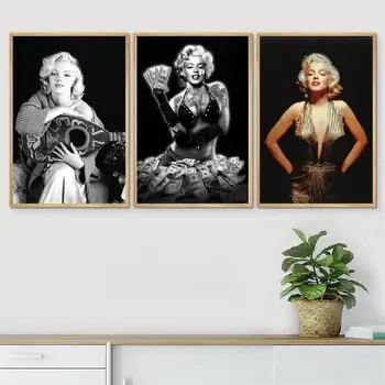 Marilyn Monroe actor poster de Perete de Arta Canvas Postere de Arta Decor 24x36 Poster Cadou Personalizat, Modern Family Pictura dormitor