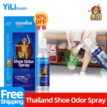 Miros picior Tratament Spray pentru Pantofi Pantofi Miros Remover Încălțăminte Deodorant Filtrului Anti-Miros de Picioare Sudoare Grijă Thai Reteta Secreta