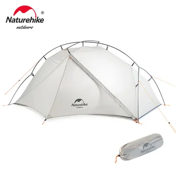 Naturehike Vik Seria Ultralight Modernizate Drumeții Cort 1-2 Persoane Nylon 15D un Singur strat Impermeabil în aer liber Camping Cort