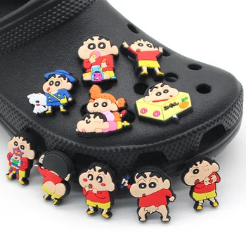 Noi 1buc Pantofi Drăguț Farmece de desene animate anime caracter DIY amuzant jibz saboți de Pantofi Aceessories se Potrivesc croc Decora Sandale copii fata de Cadou