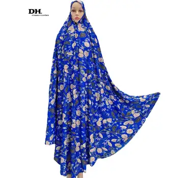 Noi Femeile Musulmane de Rugăciune Îmbrăcăminte de Imprimare Dashiki Abaya Mult Africane Rochie 2022Formal Caftan Rochii Pentru Femei Mare 150cm