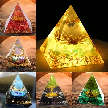 Piramida Joasa Vindecare Chakra Meditație Reiki Piatra De Cristal Generator De Energie Orgonica Acumulator Colectarea De Avere Piatra
