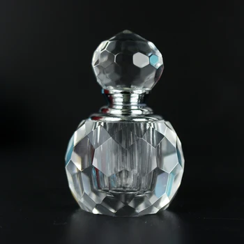 Portabile Reîncărcabile 1ML Aspect Rotund Cristal Attar Ulei de Parfum Sticla Decorative Esențiale Sticla