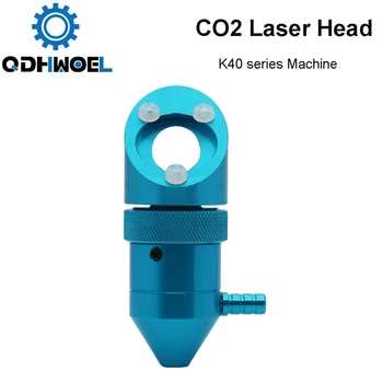 QDHWOEL Laser CO2 Capul pentru K40 Serie Gravura Laser Cutiing Mașină Obiectiv Dia 15/18 mm Lungime Focală 50,8 mm Oglinda 20mm