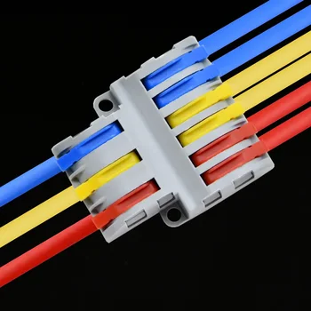 Quick Conector de Sârmă SPL Universal Cabluri Cablu Conectori Push-in Conductor Terminal Block lămpi și lanterelectrical splitter