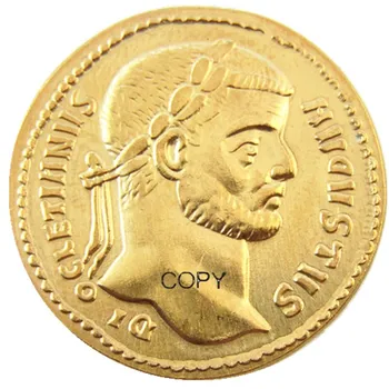 RM(14) Roman Antic Placat cu Aur Copie Monede