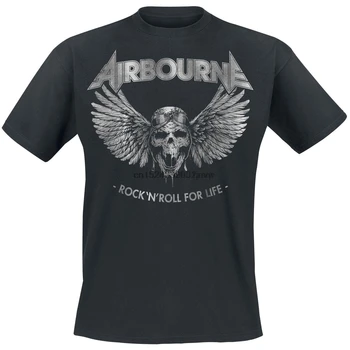 Rock N Roll Pentru Viața Airbourne T-Shirt Barbati T-Shirt(1)