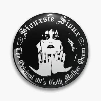 Siouxsie Sioux Original 80 Este Goth Moale Butonul Pin Moda Haine Desene Animate Amuzant, Iubitor De Creație Brosa Cadou Pin Rever