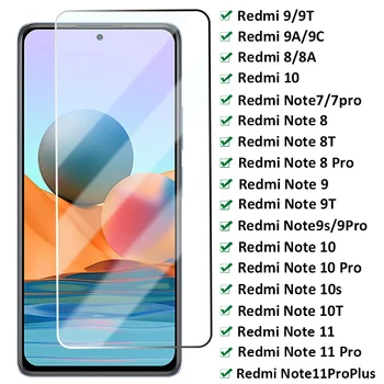 Tempered Glass Pentru Xiaomi Redmi Nota 11 10 8 9 Pro 10 9 7 9M 10T 8T Ecran Protector Pentru Redmi 9 9M 10 9A 9C 8A Sticlă