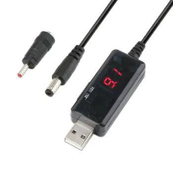 Top Oferte USB Cablu Boost 5V Pas Până la 9V 12V Tensiune Reglabila Converter 1A Step-up Volt Transformator DC Regulator de Putere